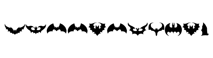Bats  Free Fonts Download