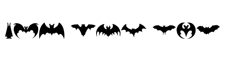 Bats  Free Fonts Download