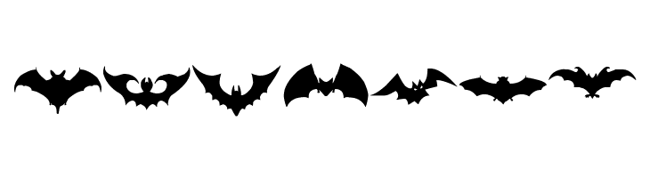 Bats  Free Fonts Download