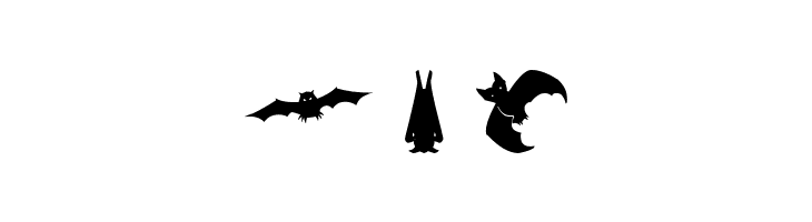 Bats  Free Fonts Download