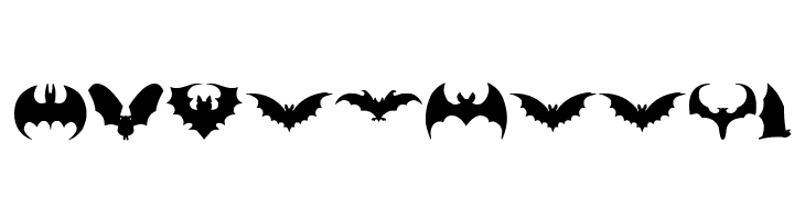Bats  Free Fonts Download