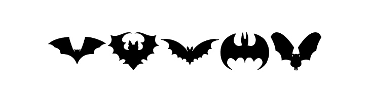 Bats  Free Fonts Download