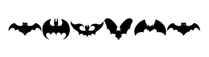 Bats  Free Fonts Download