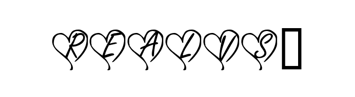 KR Yours Truly  Free Fonts Download