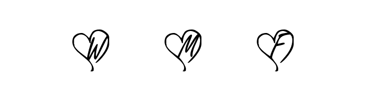 KR Yours Truly  Free Fonts Download