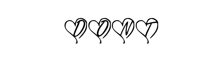 KR Yours Truly  Free Fonts Download