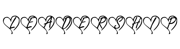 KR Yours Truly  Free Fonts Download