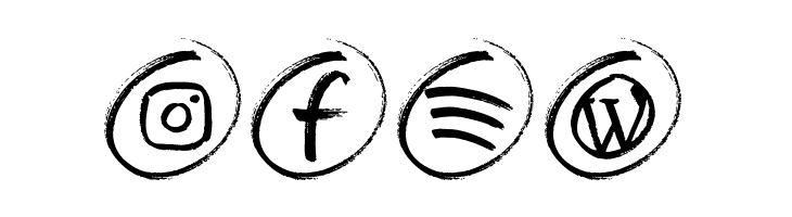 GRUNGE Social Media  Free Fonts Download