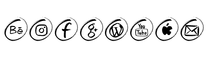 GRUNGE Social Media  Free Fonts Download