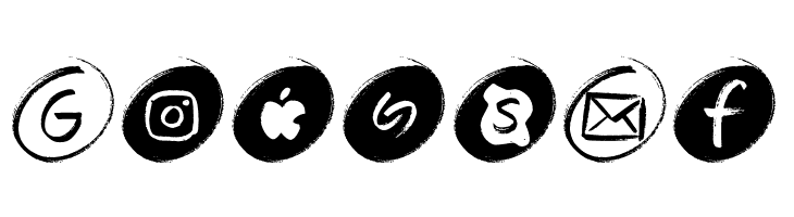 GRUNGE Social Media  Free Fonts Download