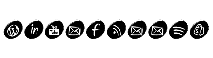 GRUNGE Social Media  Free Fonts Download