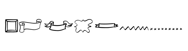 Doodle Shapes  Free Fonts Download