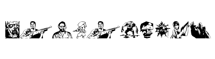 Resident Evil Rebirth  Free Fonts Download