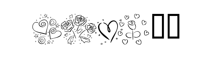 KR Valentines 2006  Free Fonts Download