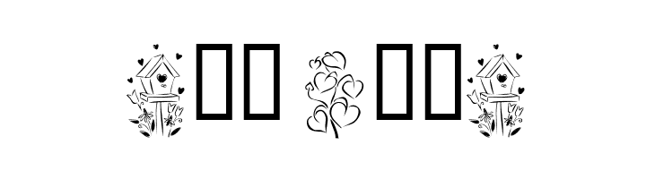 KR Valentines 2006  Free Fonts Download