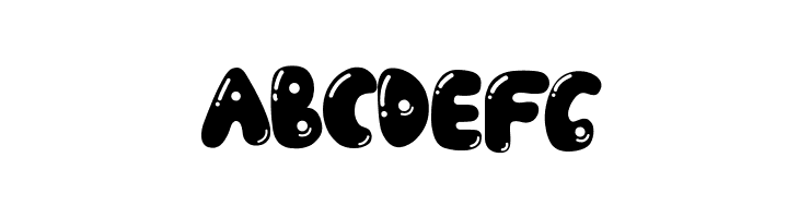 Just Bubble  Free Fonts Download