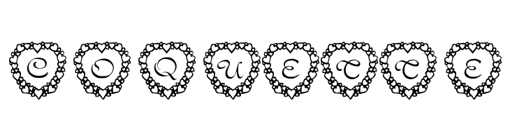 101! Heart Framed  Free Fonts Download