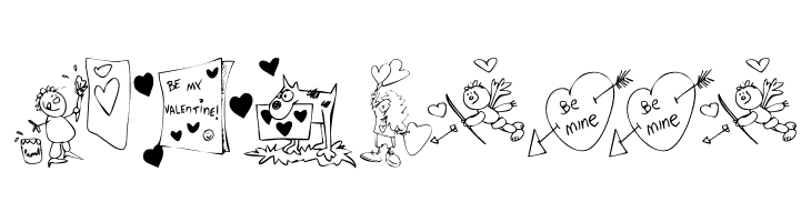 KR Valentine Kids 2006  Free Fonts Download