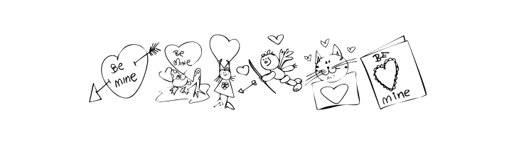 KR Valentine Kids 2006  Free Fonts Download