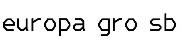 ' Mono Light  Free Fonts Download