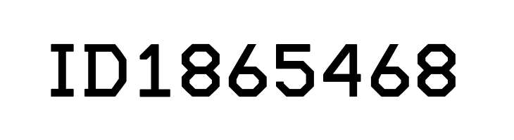 ' Mono Regular  Free Fonts Download