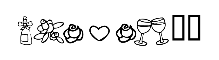 KR Cuori Divertenti 1  Free Fonts Download