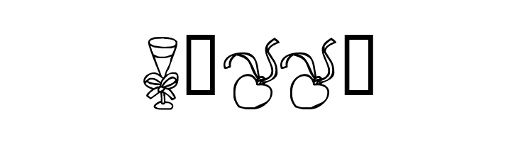 KR Cuori Divertenti 1  Free Fonts Download