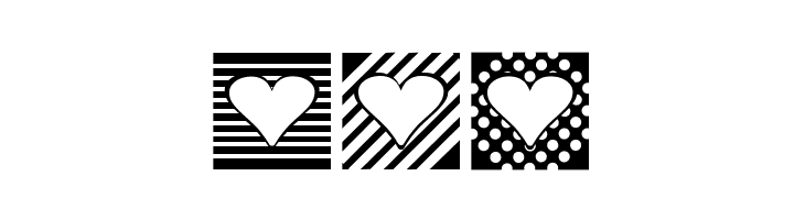 Heart Things 2  Free Fonts Download