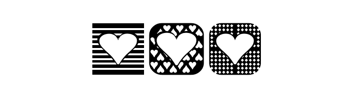 Heart Things 2  Free Fonts Download