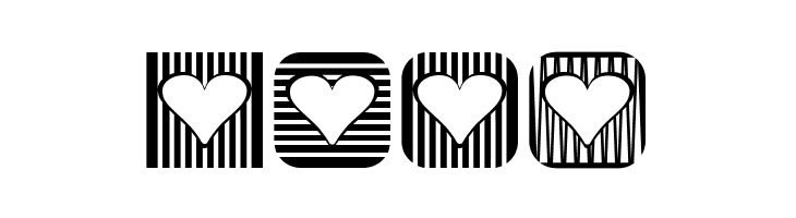 Heart Things 2  Free Fonts Download