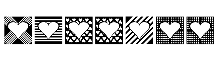 Heart Things 2  Free Fonts Download