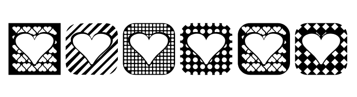 Heart Things 2  Free Fonts Download