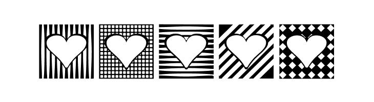 Heart Things 2  Free Fonts Download