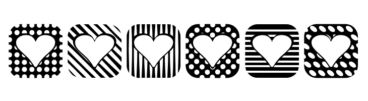 Heart Things 2  Free Fonts Download