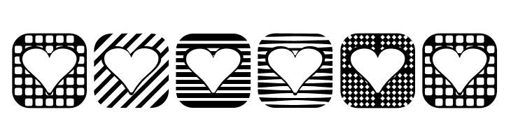 Heart Things 2  Free Fonts Download