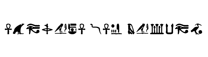 Egyptian Letters  Free Fonts Download