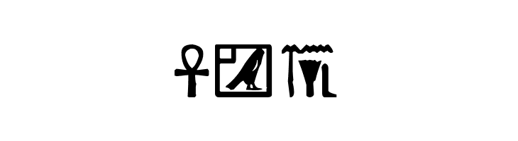 Egyptian Letters  Free Fonts Download