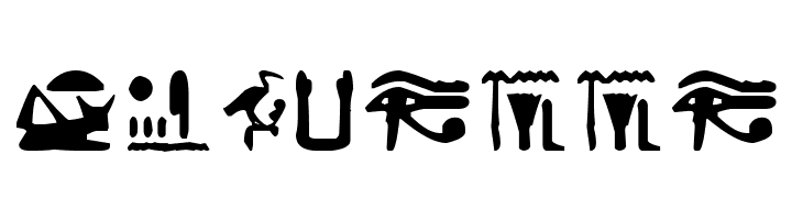 Egyptian Letters  Free Fonts Download
