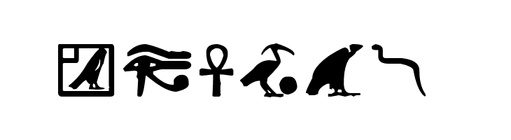 Egyptian Letters  Free Fonts Download