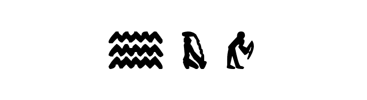 Egyptian Letters  Free Fonts Download