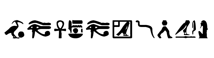 Egyptian Letters  Free Fonts Download
