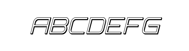 Head Human 3D Italic  Free Fonts Download