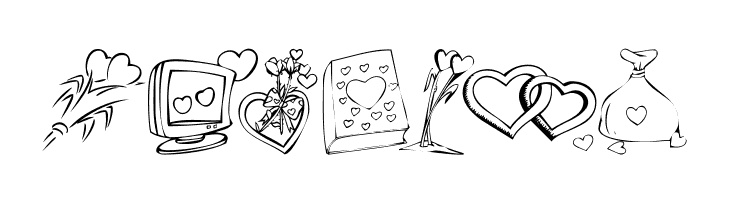 KR Valentines 2006 Ten  Free Fonts Download