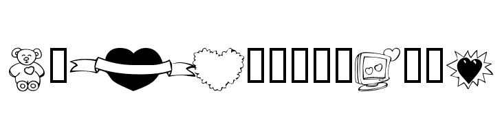 KR Valentines 2006 Ten  Free Fonts Download