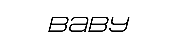 Head Human Expanded Italic  Free Fonts Download