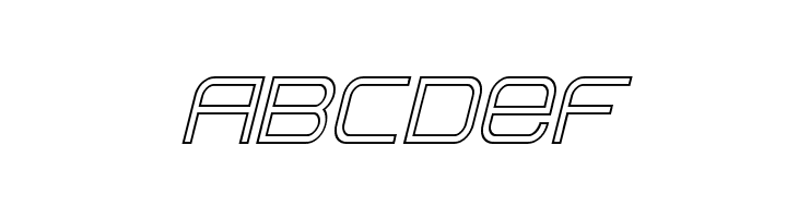 Head Human Outline Italic  Free Fonts Download