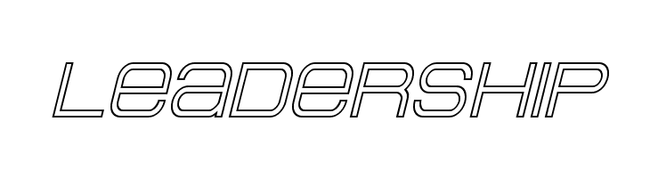 Head Human Outline Italic  Free Fonts Download