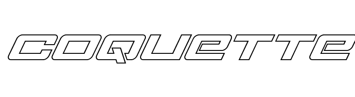 Sabre Shark Outline  Free Fonts Download