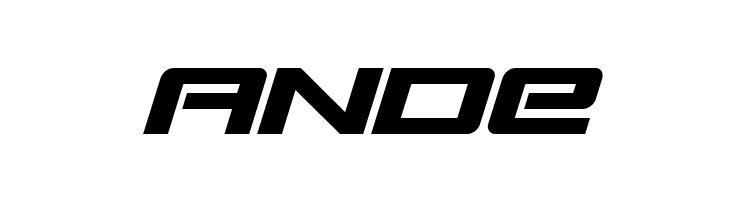 Sabre Shark Semi-Bold Semi-Straight  Free Fonts Download