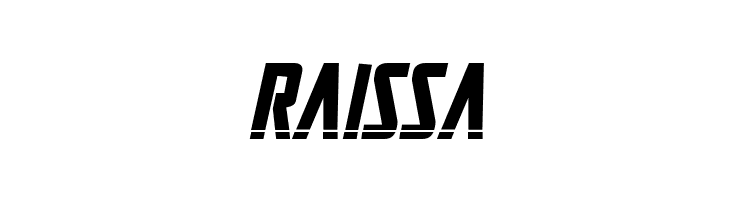 Mandalore Laser Rough Italic  Free Fonts Download